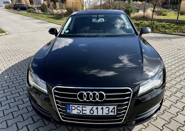 Audi A7 cena 63500 przebieg: 251320, rok produkcji 2012 z Śrem małe 781